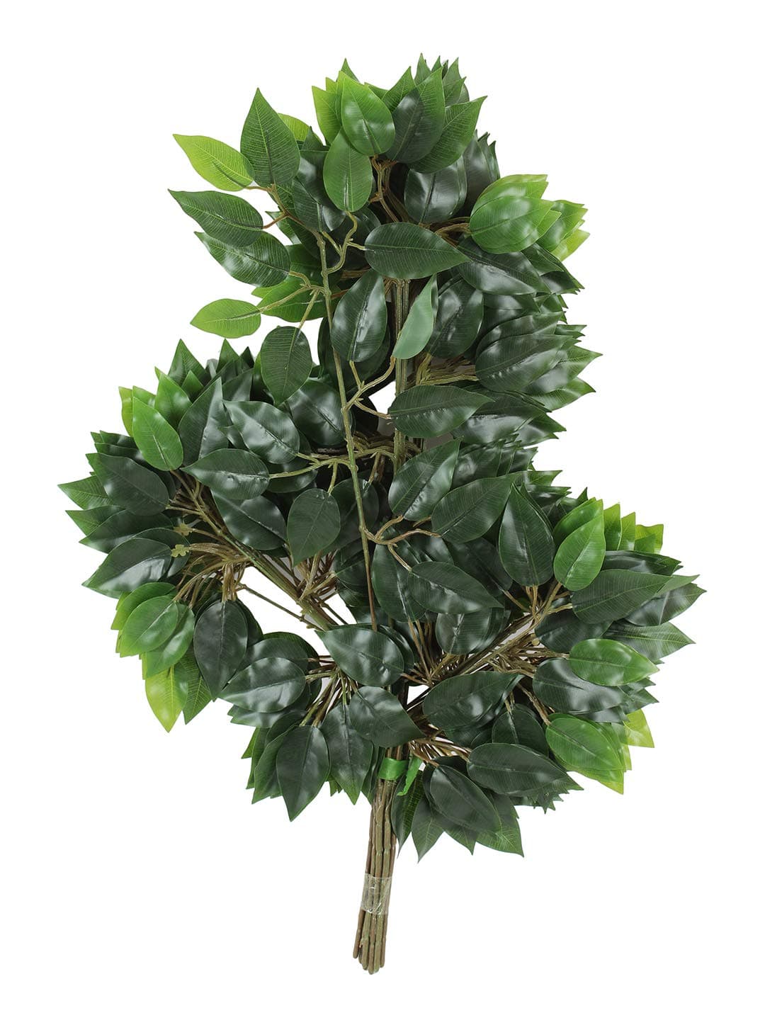 Fourwalls Artificial Big Ficus Leaves for Home,Indoor and Outdoor décor (42 Leaves, 60 cm Tall, Set of 4)