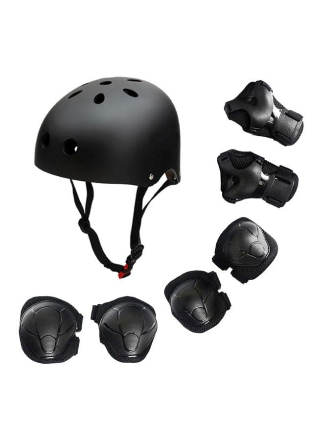7-In-1 Skateboard Protective Gear Set L