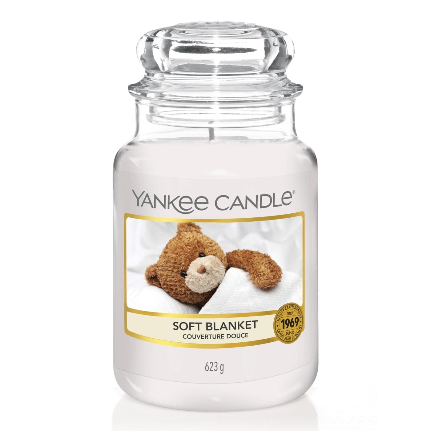 Yankee Candle Scented Candle Soft Blanket Large Jar Candle Long Burning Candles up to 150 Hours