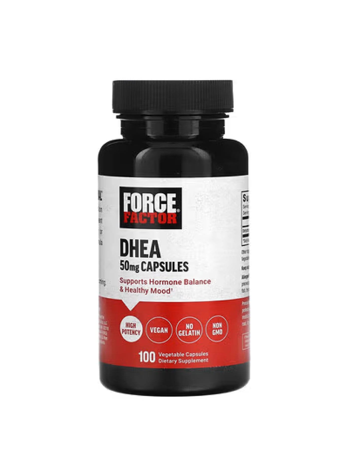 DHEA, 50 mg, 100 Vegetable Capsules