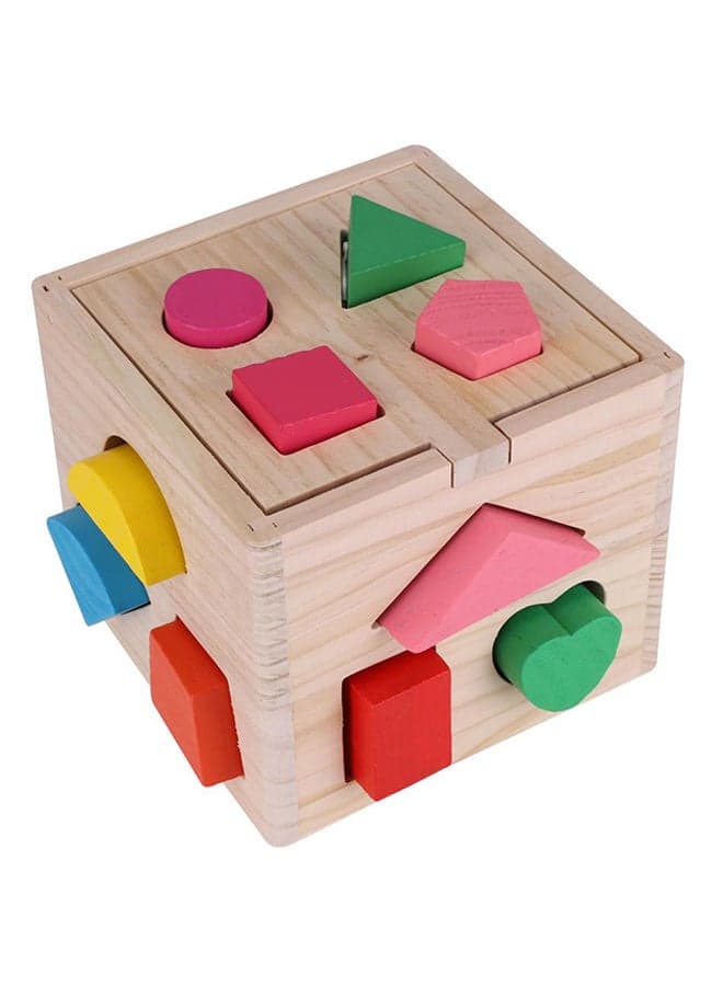 13 Holes Geometric Puzzle Toy Set