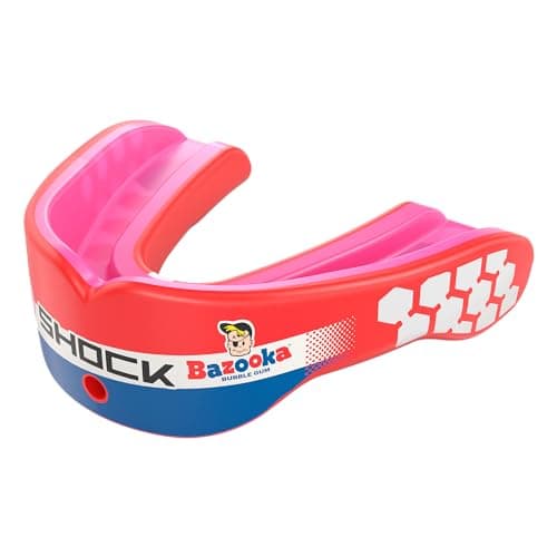 Shock Doctor Mouth Guard, Gel Max Power Mouthguard, Flavored Mouth Guards for Sports, Football, Lacrosse, Hockey, Basketball, Kool Aid Mouth Guard Youth & Adult
