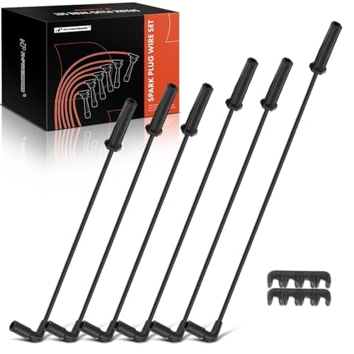 A-Premium 6PCS Spark Plug Wires Compatible with Chevrolet Express 1500, Silverado 1500 & GMC Savana 1500, Sierra 1500, V6 4.3L, 2007-2014