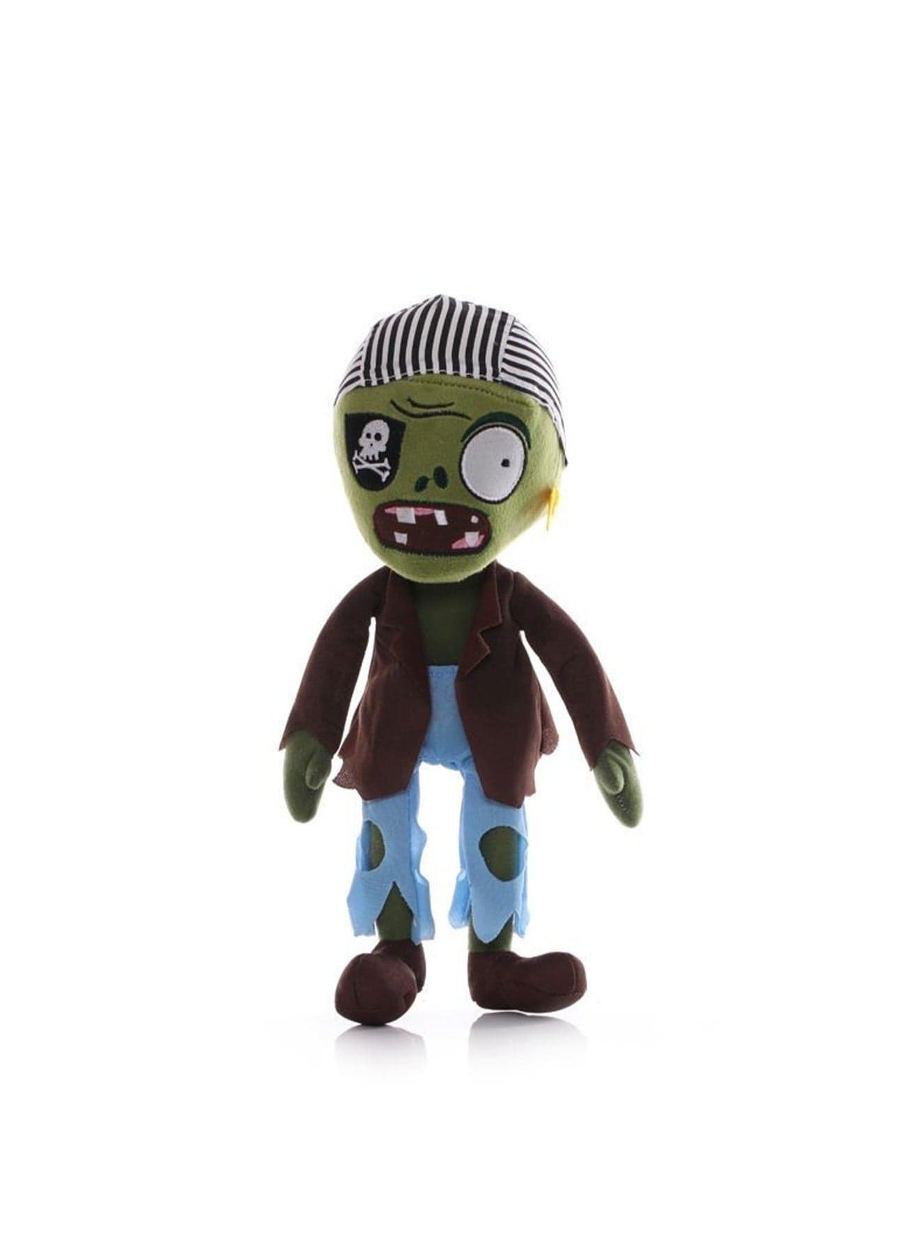 12 Inch Plants Vs. Zombies Pirate Doll, Plush Toy, Gift For Boys And Girls