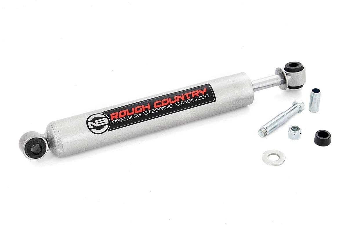 Rough Country N3 Steering Stabilizer for 19992004 Ford Super Duty 4WD 8730930