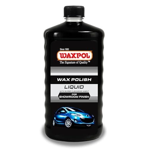 Waxpol Wax polish Showroom FInish Car & Bike Liquid Polish Cleaning Wax for High Gloss Finish, Dirt Removal & Paint Protection – 1L