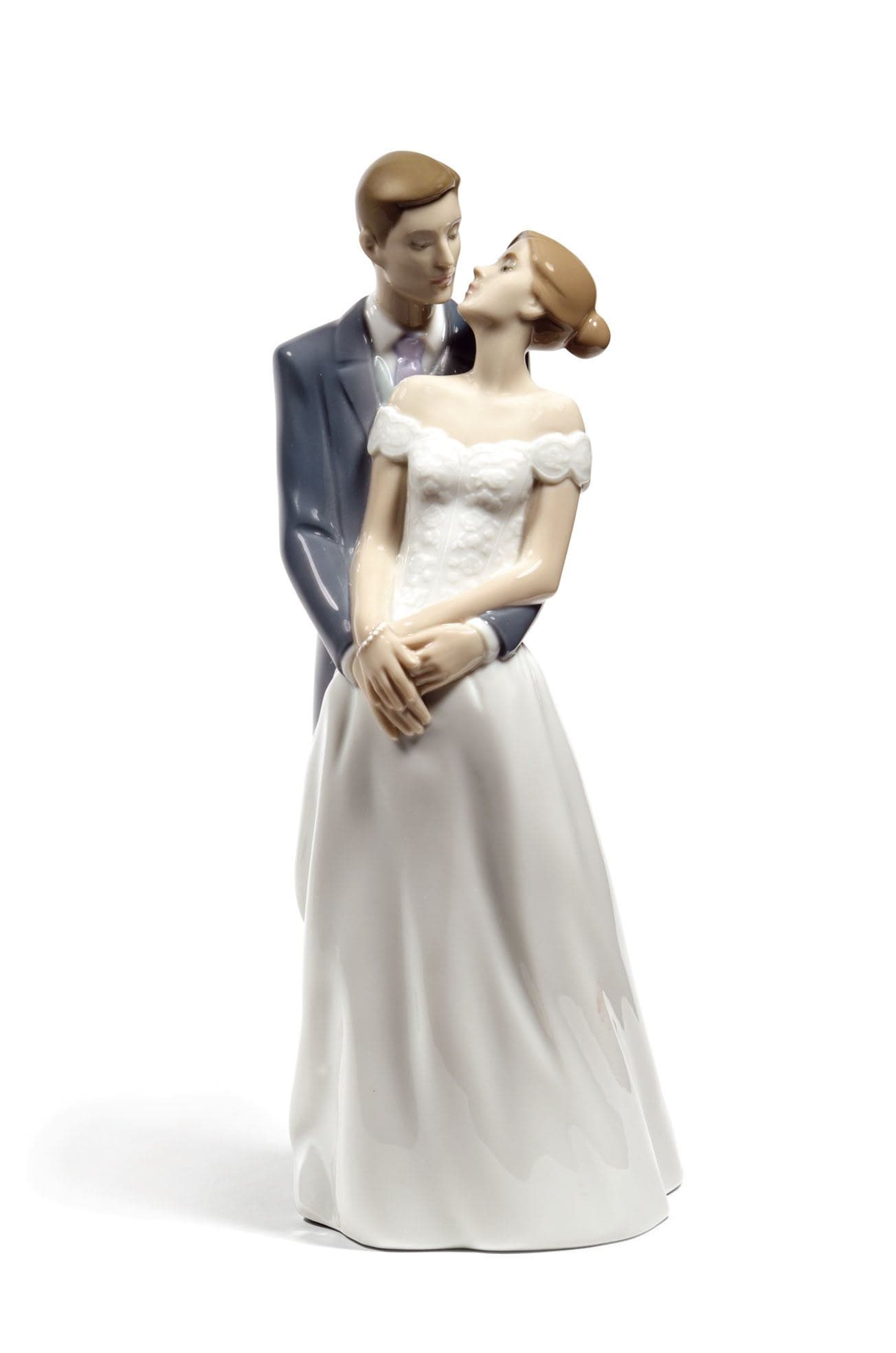 NAO Unforgettable Day Porcelain Bride and Groom Wedding Figure