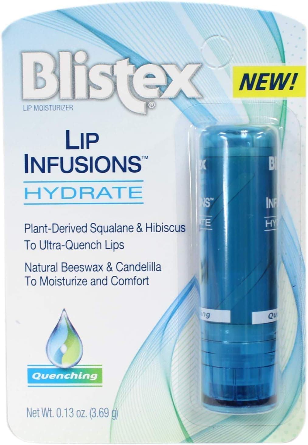 Blistex Lip Infusions Hydrate Lip Moisturizer 013 Ounce