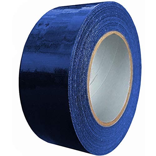 Exa Duct Tape 1.88 Inches x 60 Yards, Duct Tape for Crafts, Extra Strength, No Residue, DIY, Repairs, Indoor Outdoor Use, Book Repair, Must Have Garage Tool (1.88 X 60 Yards) (Navy Blue)