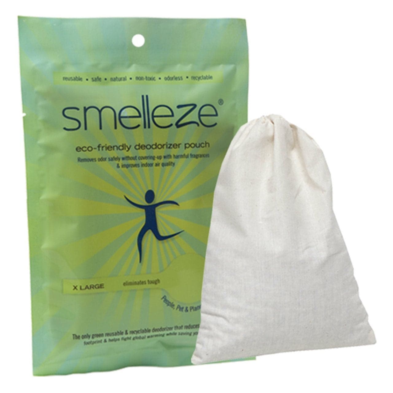 SMELLEZE Reusable Elderly Odor Eliminator Nursing Home Room Deodorizer Pouch Works for All Old Age Sick Nursing Home Hospices Urine and Feces Smell 150 Sq Ft Coverage