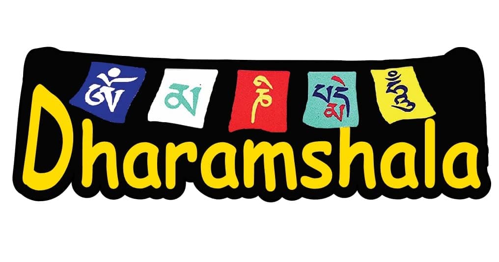 Skywalk India Souvenir Wooden MDF Dharamshala Fridge Magnet (Multicolour)