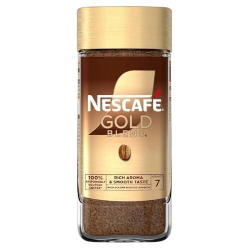 Nescafe Gold Blend Coffee, Granule, Glass Bottle, 3.35 Oz / 95 Gm