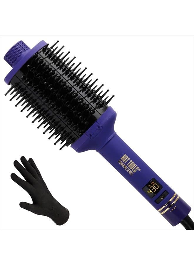 Pro Signature Heated Hair Brush Round Styler