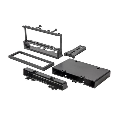 Scosche FD1327B Compatible with 1995-07 Ford / Lincoln / Mercury / Mazda DIN w/Molded Pocket Dash Kit Black