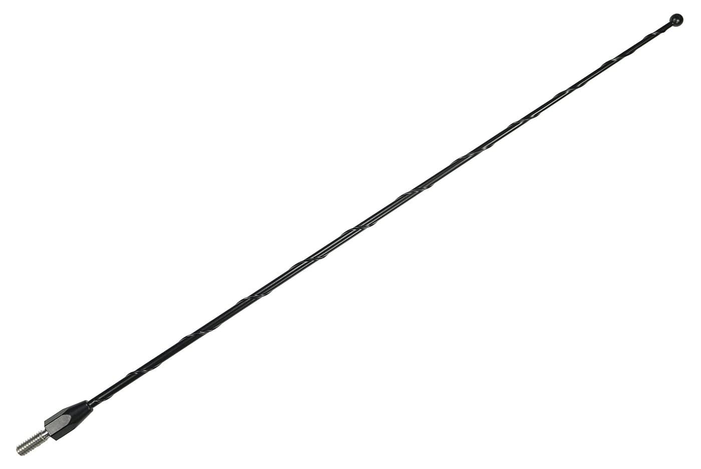 AntennaMastsRus 15 Inch Black Antenna is Compatible with Ford F150 F250 F350 F450 F550 F600 F650 Raptor 19502026 Bronco Dodge Ram 1500 2500 3500 USA Steel Threading