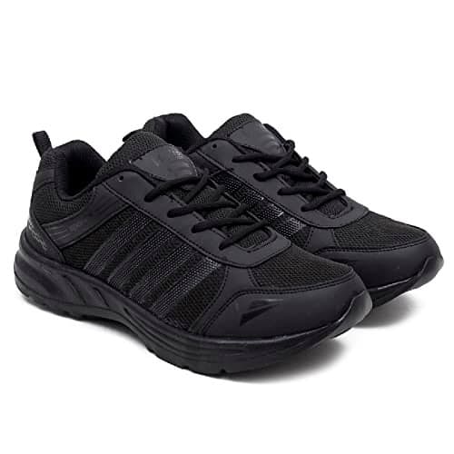 ASIAN Men's Cosco-13 Sports Running,Walking & Gym, School Shoes Lightweight Eva Sole Extra Jump Casual Sneaker Lace-Up Shoes for Men's & Boy's, 12 UK, Multicolour