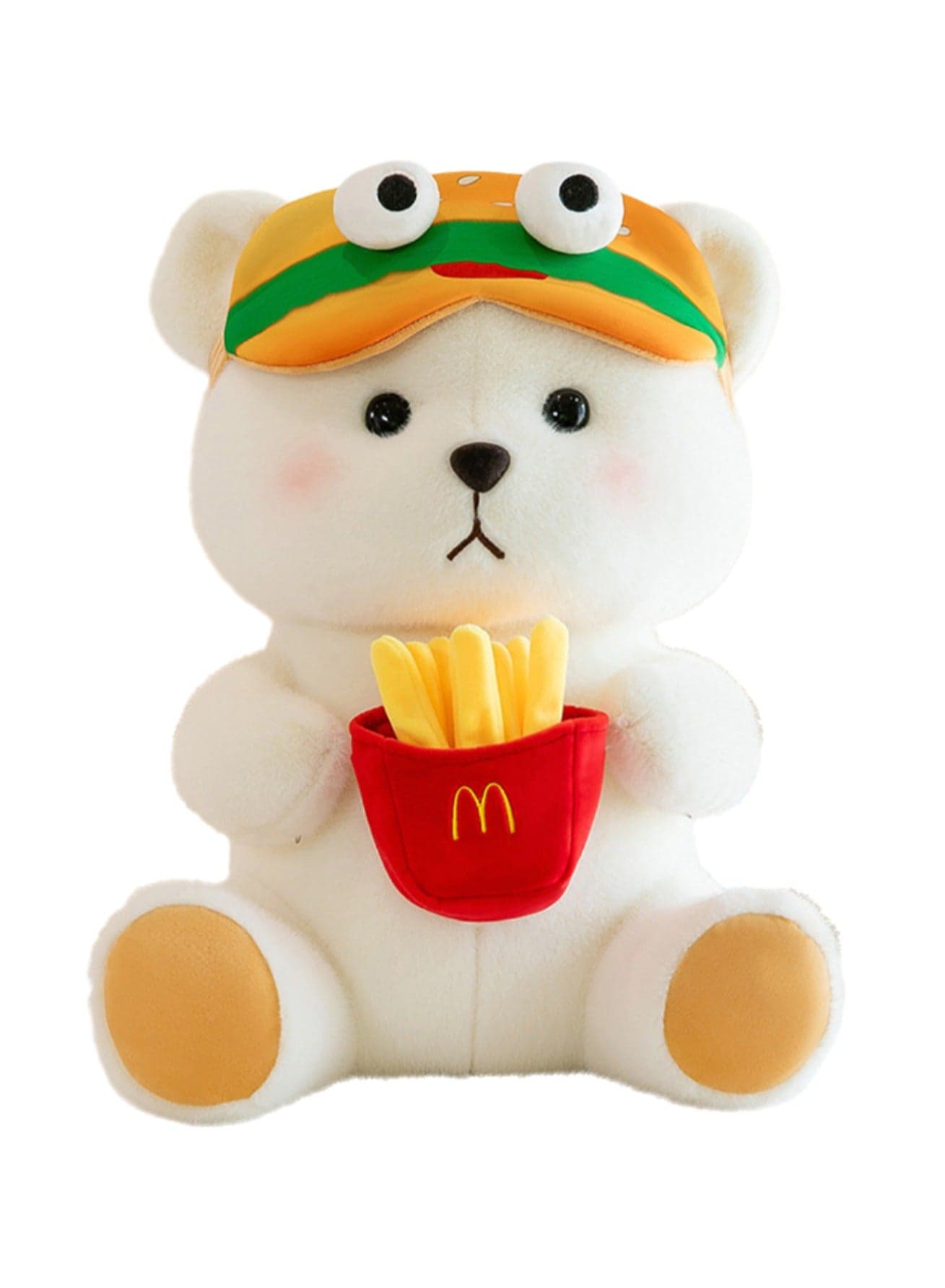35 CM Cartoon Bear Plush Toy Soft Stuffed Cute Animals Doll For Girls And Boys All Ages Gift