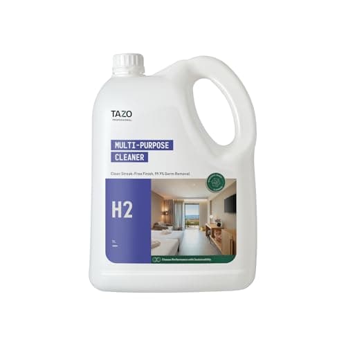 Tazo Professional Multi Purpose Cleaner 5L - Disinfectant Liquid for All Surfaces Effective Stain Remover for Countertops Tiles, Toilet, Chimney, Sink, Glass Suitable for Home & Commercial Use