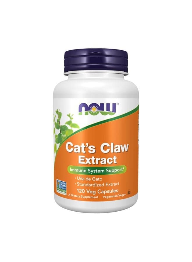 Supplements, Cat's Claw Extract, 10:1 Concentrate, (1.5% Standardized Extract), 120 Veg Capsules