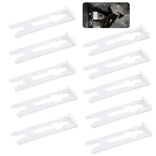 10 Pcs Headlight Retainer Clips Compatible with Blazer Impala Monte Carlo S10 GMC Jimmy Sonoma Century Regal Durable Plastic Headlight Retaining Clips for Automotive Headlight Assemblies