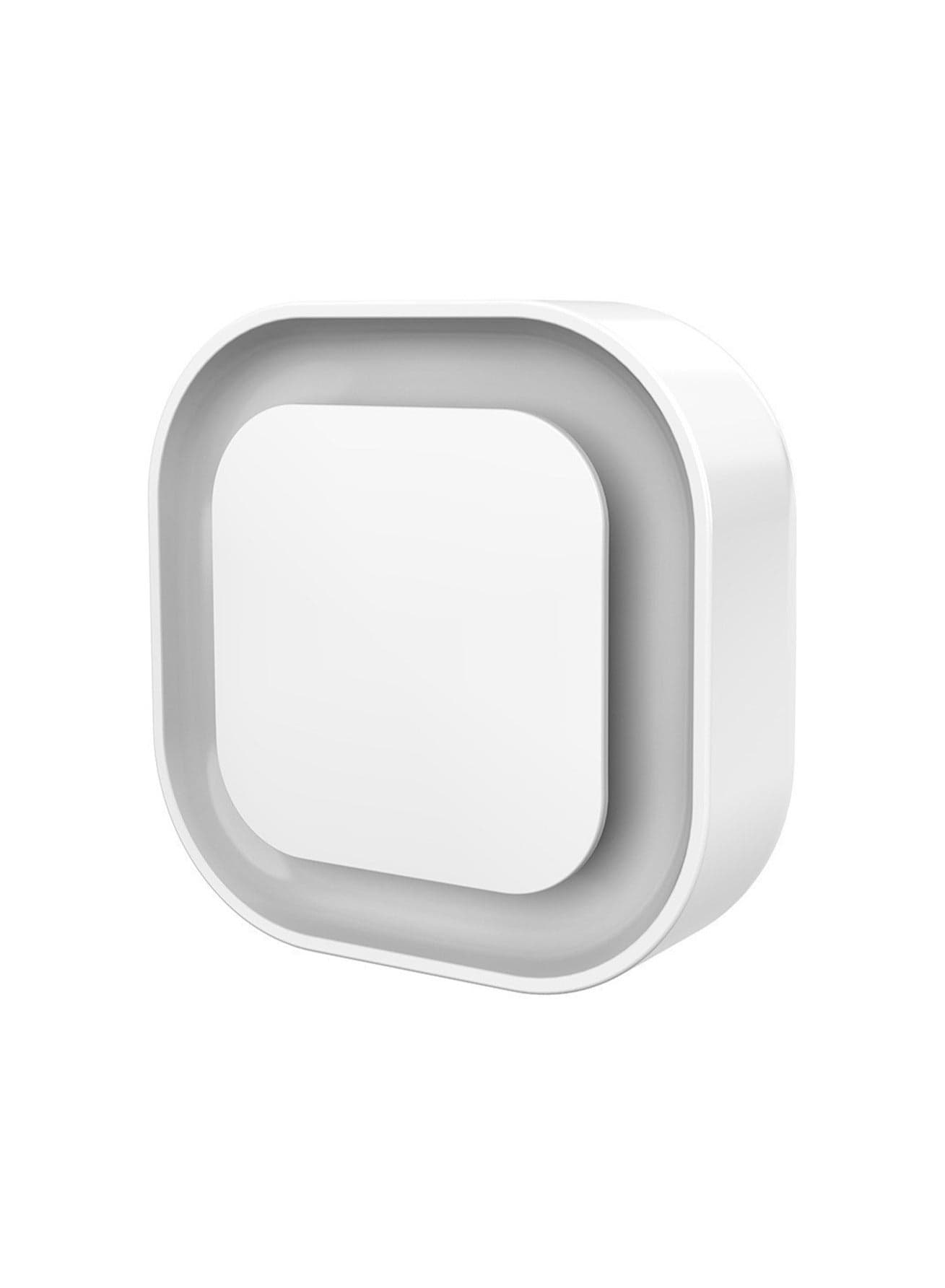 Square (Light-Controlled) White, Human Body Sensing Lamp With Intelligent Light Sensor, Suitable For Sleeping, Children'S Lamp, Suitable For Corridors, Toddler Beds, Stairs