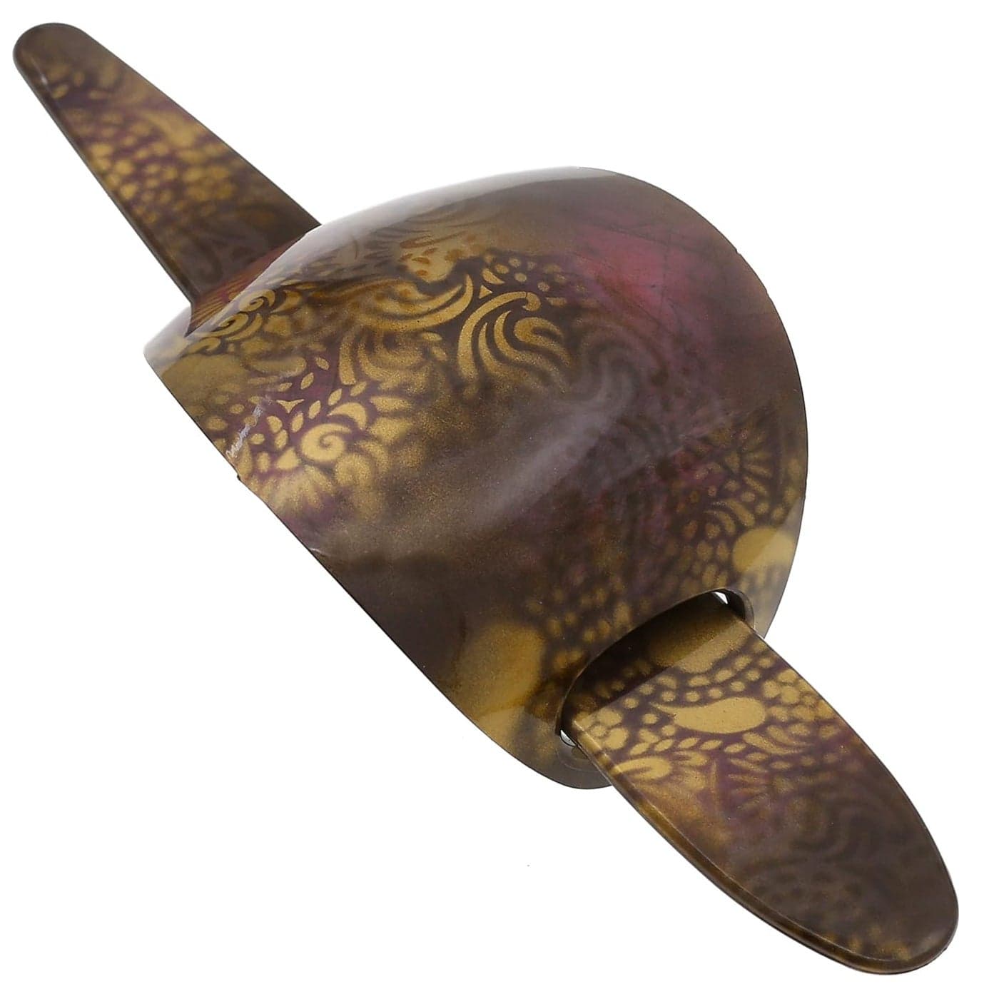 Camila Paris CP3242 French Hair Bun Holder Cover Cap Hair Updo Brown Hair Pin Thru Strong Hold Grip Hair Clips for Women No Slip and Durable Styling Girls Hair Accessories Made in France