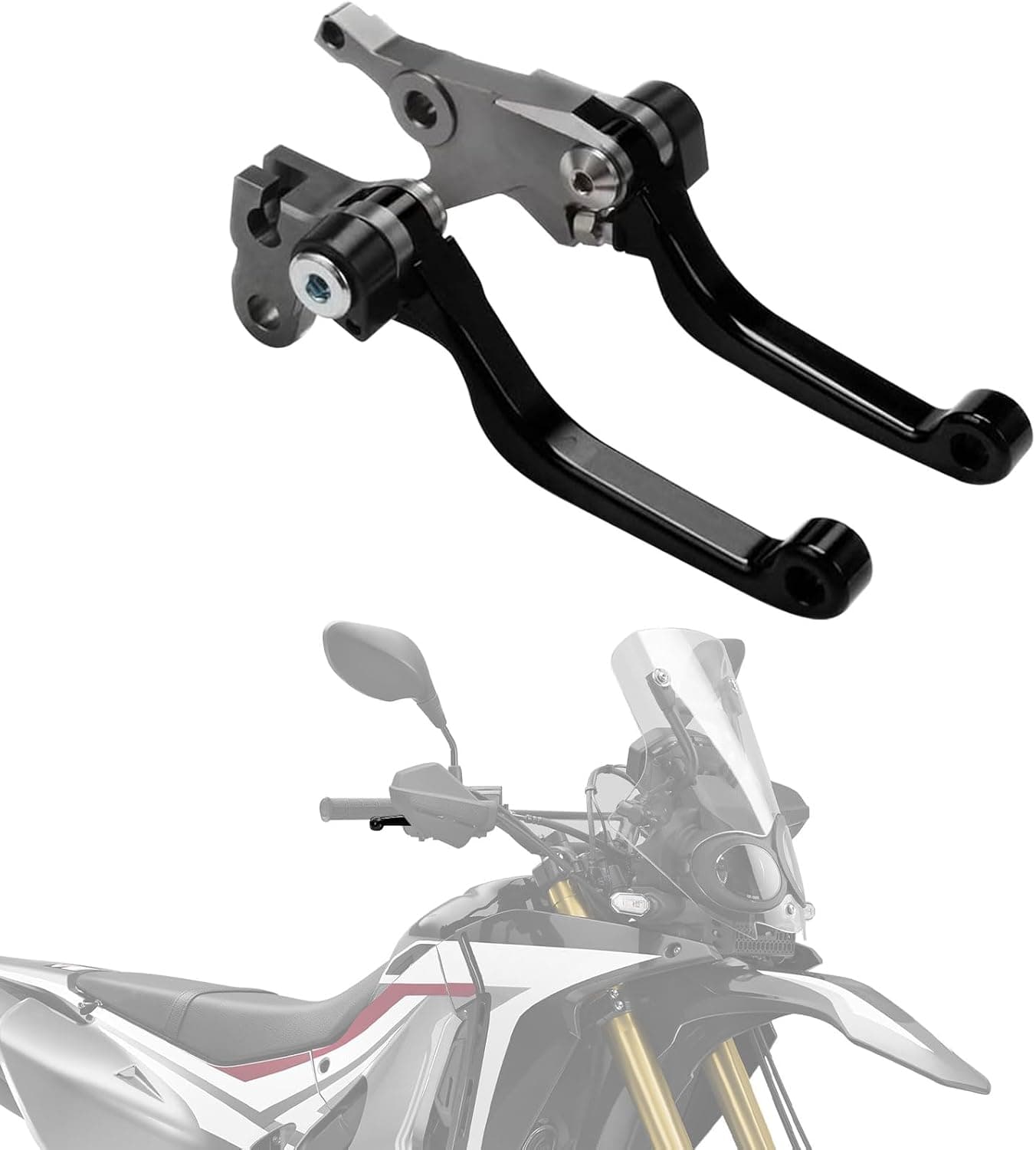 IUVWISN Adjustable Motorcycle Brake Clutch Lever Set