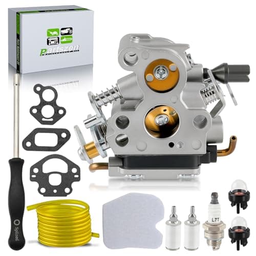partszen 574719402 545072601 Carburetor Kit for Husqvarna 235 235E 236 236E 240 240E Chainsaw for Jonsered CS2234 CS2238 for RedMax 586936202 Replace C1T-W33C Carb with Tune-up Parts Air Fuel Filter
