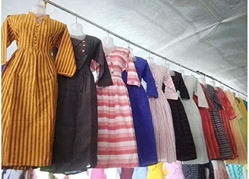 Loop Blouse Mannequin NonBreakable Plastic Women Blouse Shell Mannequin Dummy Type Hangers Blouse Bra Display Stands Regular Size Pearl 1