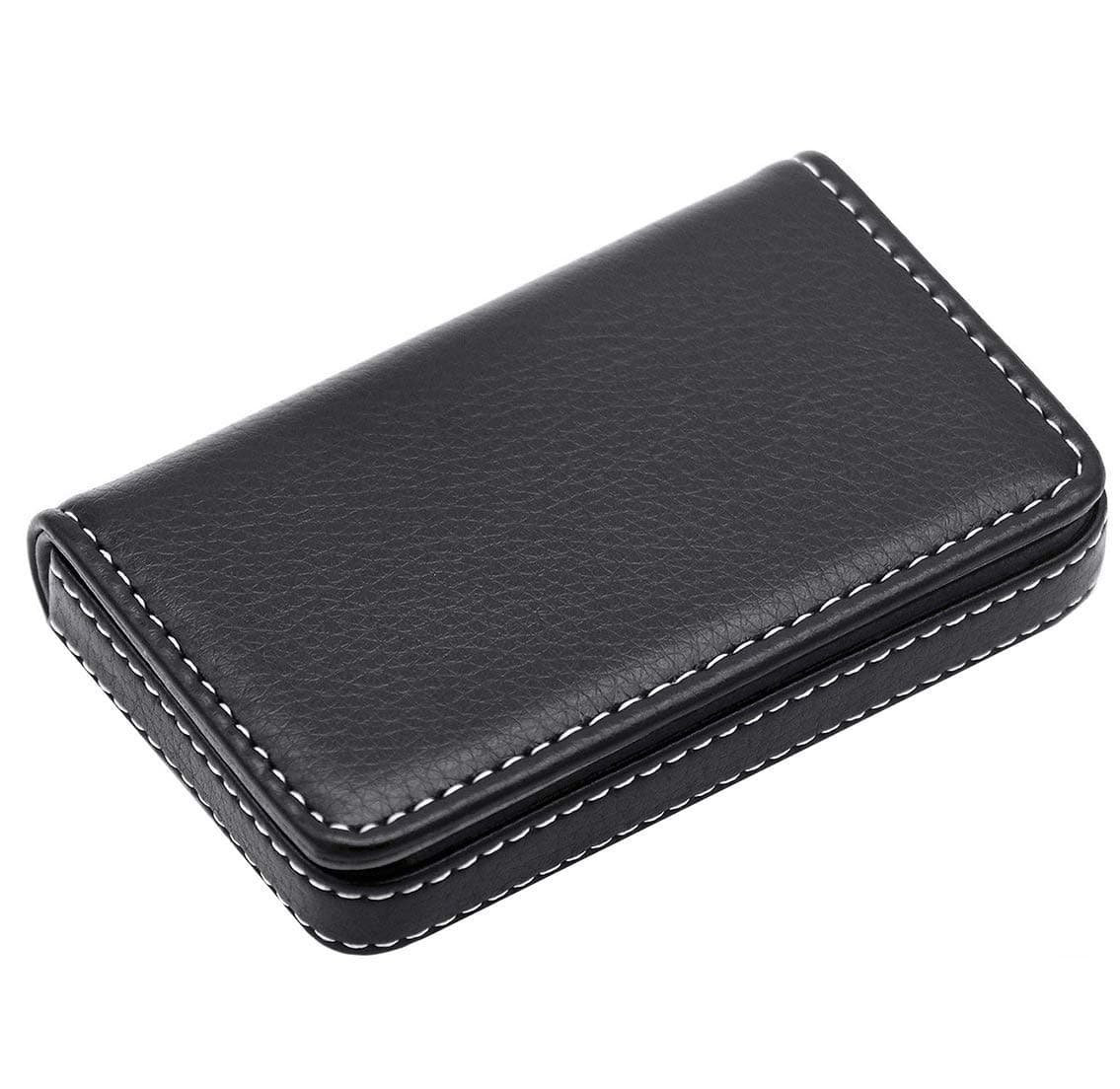 OFIXO Black Faux Leather Men's Card Holder (OFX_Card_Holder_P)