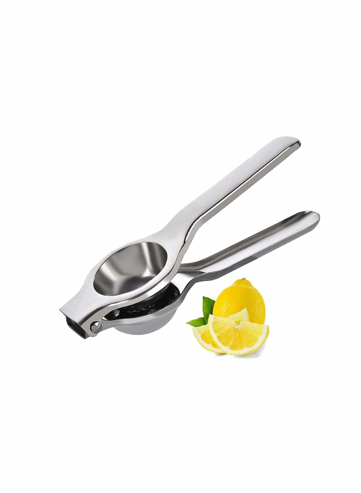 Lemon Squeezer, Stainless Steel Citrus Press Juicer Lime Juice Manual Fruit, Anti-Corrosive and Dishwasher Safe, Safe Quick Effective Juicing, Super Easy to Clean