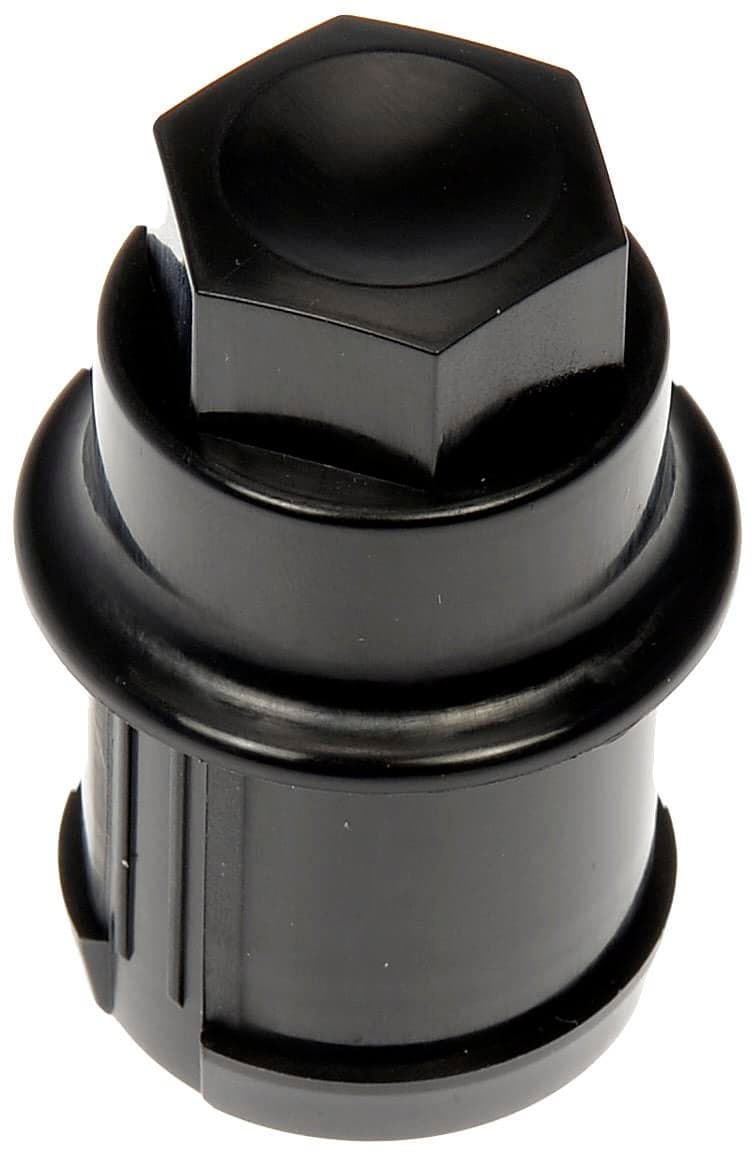 Dorman 611-948 Wheel Fastener Cover Compatible with Select Chevrolet/GMC Models, Black, Pack of 10