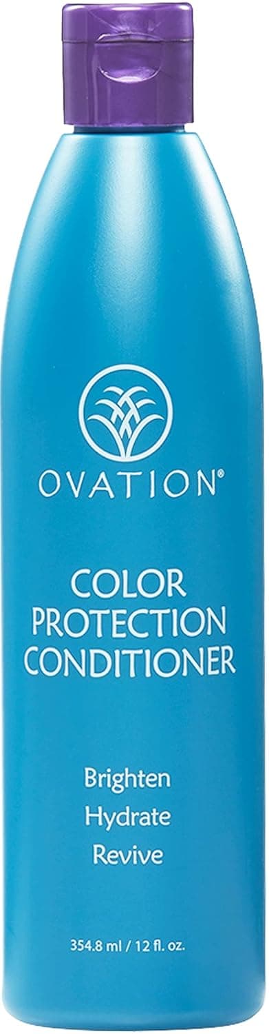 Ovation Hair Color Protection Conditioner Hair Conditioner for Colored Hair 12 oz Brightens and Hydrates ColorTreated Hair With Quinoa Aloe Vera Argan Oil No Parabens and Sulfates