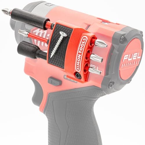 Simon Tools Magnetic Bit Holder for Milwaukee M12 Fuel Surge Impact Driver and Drill Holds 6 Bits