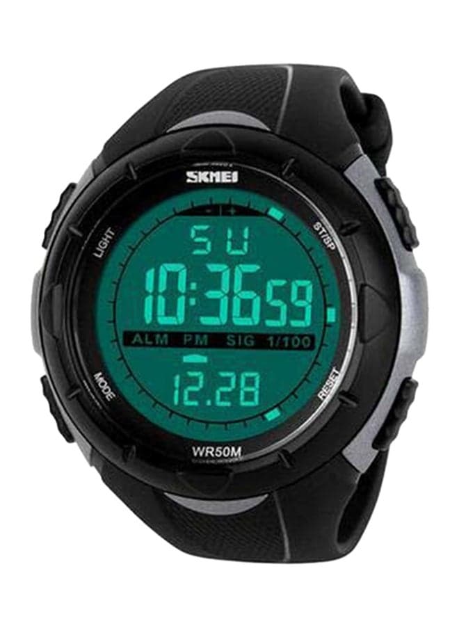 Men's Water Resistant Digital Watch 1025