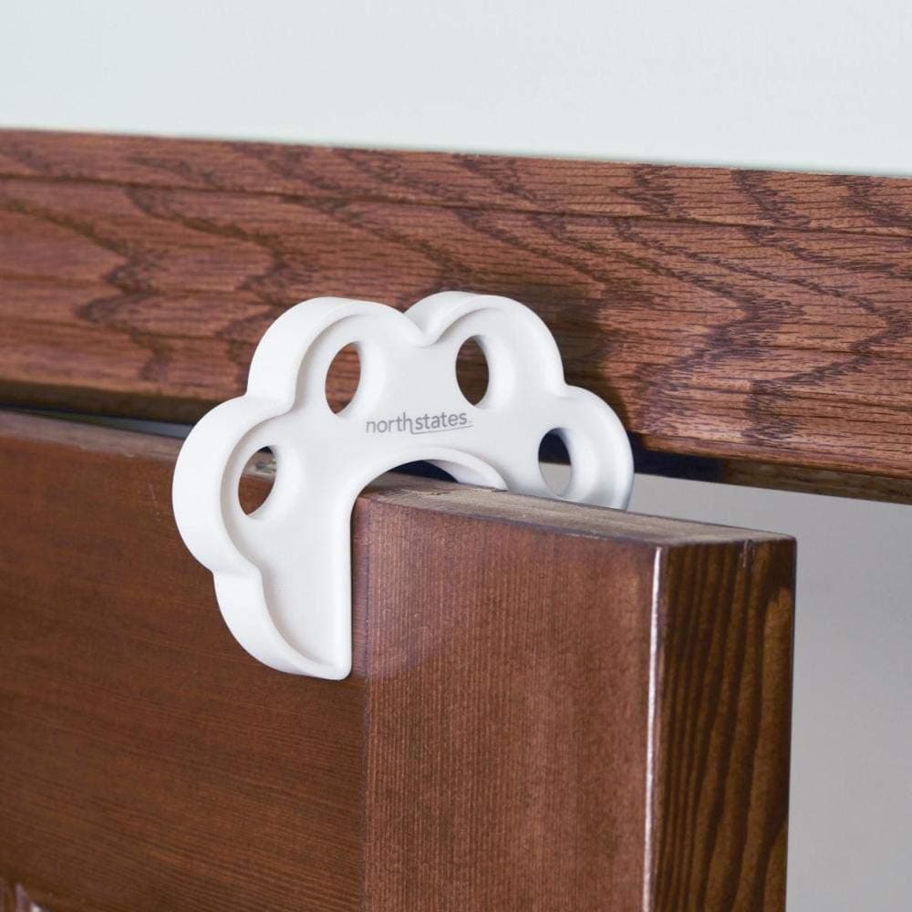 Toddleroo by North States Premium Pinch Protector Prevent Your Child from Closing The Door on Those Little Fingers No Tools Required Baby proofing with Confidence 1Count White