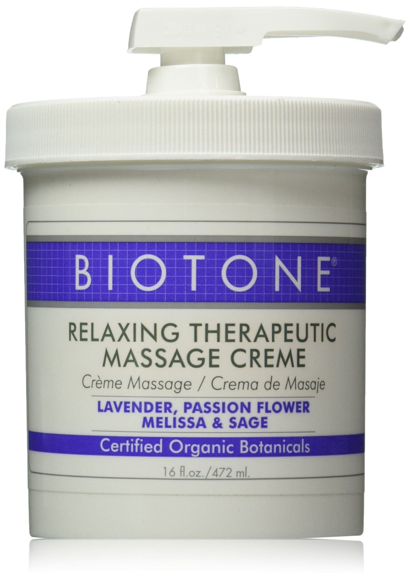 Biotone Relaxing Therapeutic Massage Creme 16 Ounce