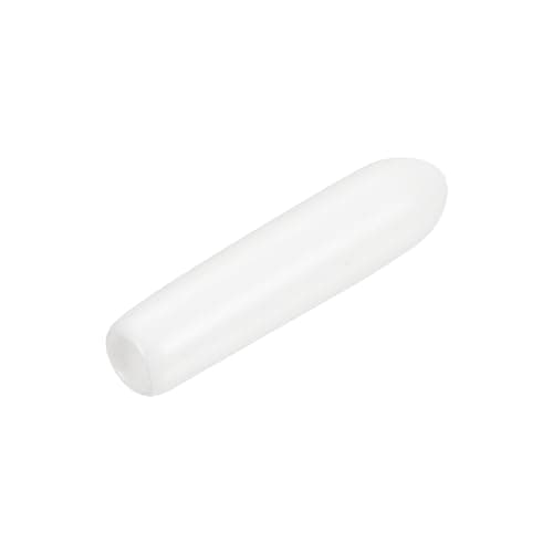 uxcell 25pcs Rubber End Caps 2.5mm ID Vinyl Round End Cap Cover Screw Thread Protectors White