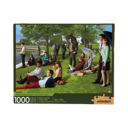 AQUARIUS The Office Sunday Afternoon Puzzle 1000 Piece Jigsaw Puzzle Glare Free