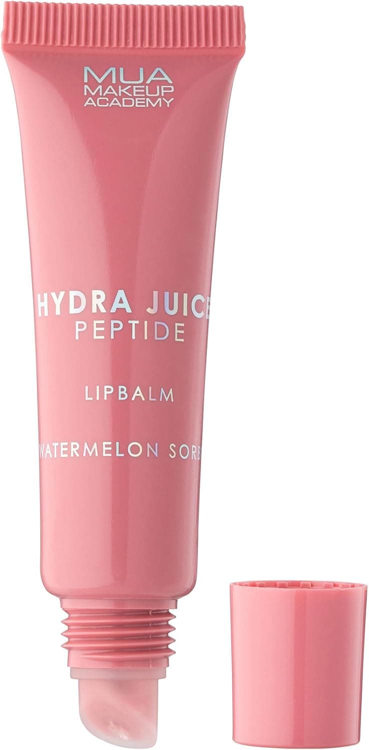 MUA Makeup Academy Hydra Juice Peptide Lip Balm Watermelon Sorbet Vegan Cruelty Free 10 ml
