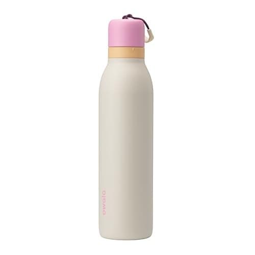 Owala FreeSip Twist Insulated Stainless Steel Water Bottle with Straw for Sports and Travel BPAFree 24oz Daybreak