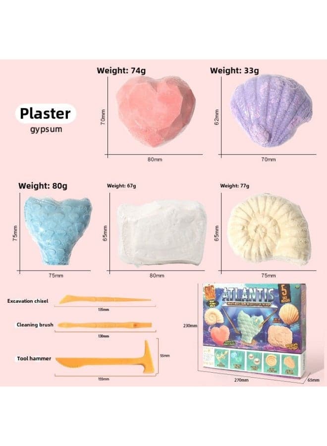 Deep Sea Archaeological Suit - Fossil Treasure Blind Box - Educational Digging Toy for Kids - Archaeological Earth Block - Wholesale Exploration Toys - Excavation Fun Game