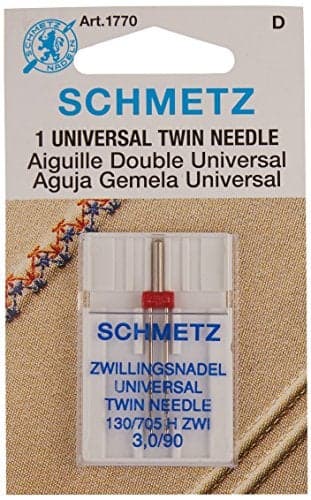 SCHMETZ Twin 130705 H ZWI Sewing Machine Needles Carded Size 3090