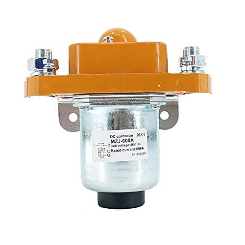 TABODD MZJ-600A Solenoid Contactor for Golf Cart, 48V 600A Contactor Solenoid Heavy Duty for Golf Cart Direct Replacement