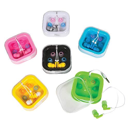 Raymond Geddes Earphones in Earphone Case (Pack of 12)
