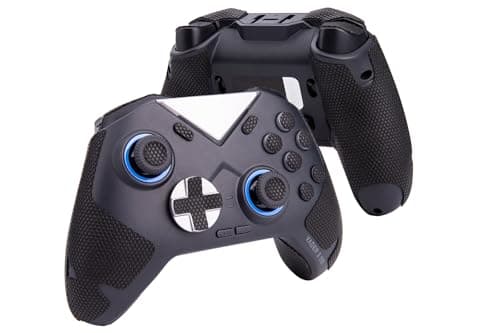 TALONGAMES Controller Grips Tape Compatible with FLYDIGI Vader 3 PRO / 4 PRO, Anti-Slip, Sweat-Absorbent, Textured Skin kit, for Controllers Handle Grips, Buttons, Triggers (Classic Version - Black)