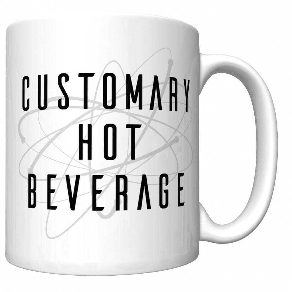 CJ Artisans Big Bang Theory Customary Hot Beverage Sheldon Cooper Coffee Mug