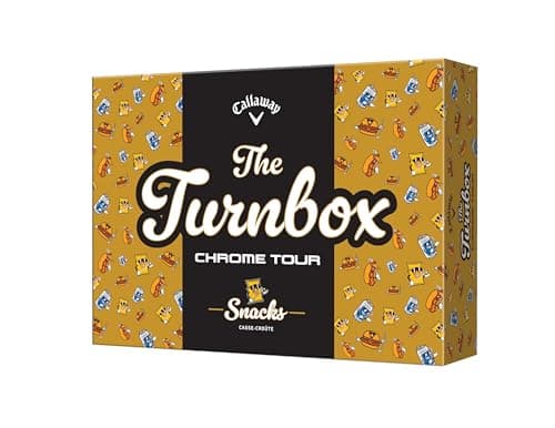 Callaway Golf Chrome Tour Golf Balls Truvis Turn Box