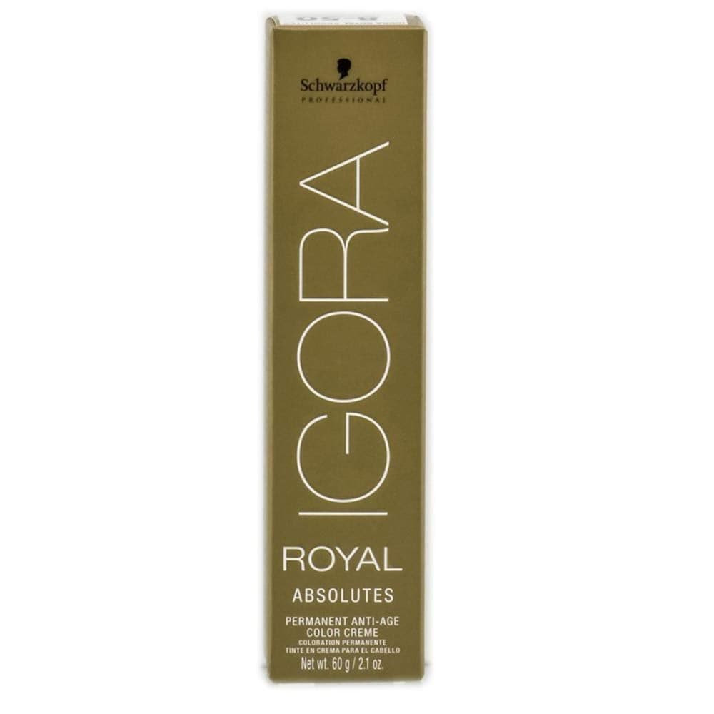 Schwarzkopf Professional Igora Royal Absolutes Hair Color 660 Dark Blonde Chocolate Natural 21 Ounce