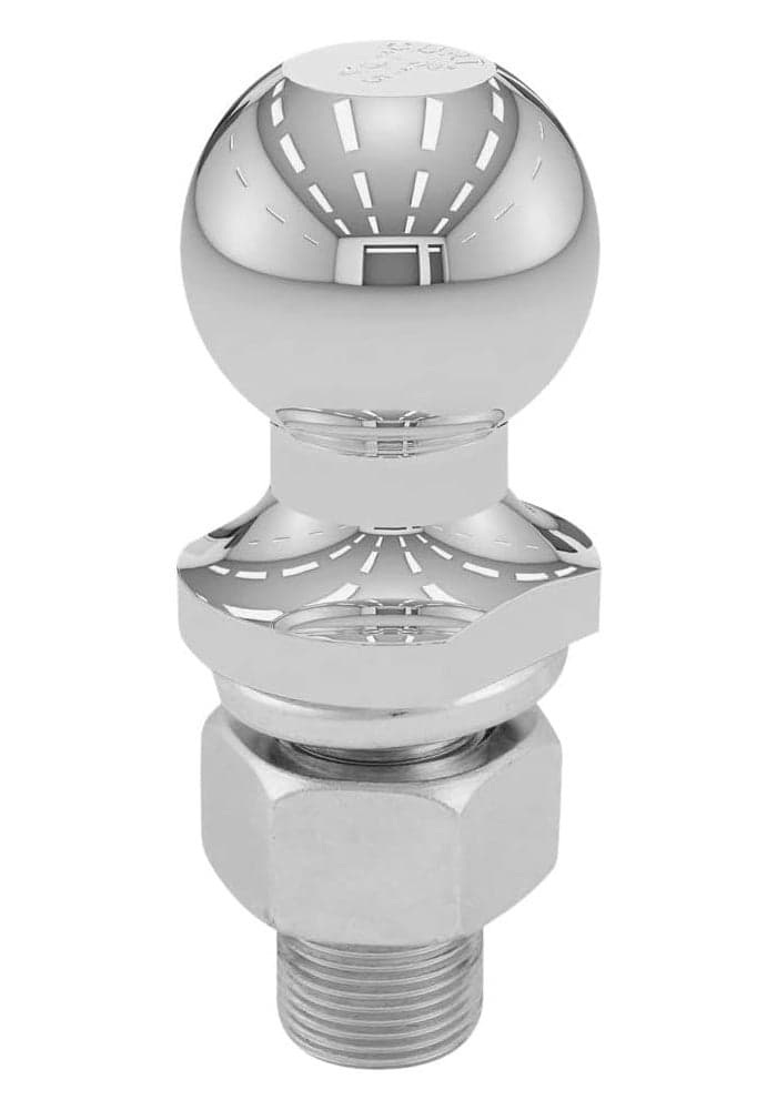 CURT Chrome Plated Trailer Ball 1 7/8 Inch Diameter - 3500 lbs Capacity